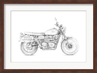 Motorcycle Sketch III Fine Art Print
