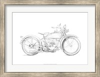 Motorcycle Sketch IV Fine Art Print