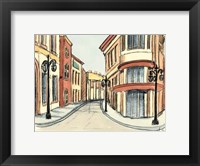 Sketches of Downtown IV Fine Art Print