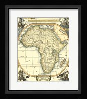 Nautical Map of Africa Fine Art Print