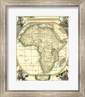 Nautical Map of Africa Fine Art Print