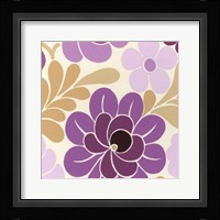 Fuchsia Floral IV Framed Print