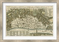 City Plan of London Fine Art Print