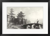 Western Gate, Peking Framed Print