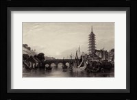 The Bridge of Nanking Framed Print