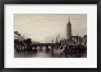 The Bridge of Nanking Framed Print