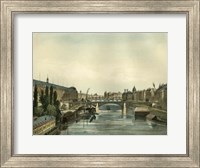 Vue Du Pont Royal Fine Art Print