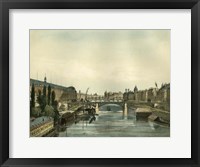 Vue Du Pont Royal Fine Art Print