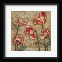 Travertine Garden II Framed Print