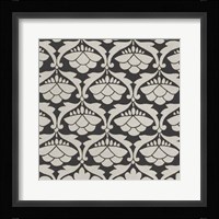 Black & Tan Tile III Fine Art Print