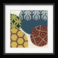 Paper Lanterns III Framed Print