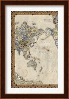 Royal Map I Fine Art Print