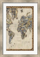 Royal Map II Fine Art Print