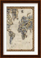 Royal Map II Fine Art Print