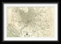 Landmarks of Rome Fine Art Print