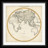 1812 Eastern Hemisphere Fine Art Print