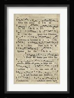 Vellum Songbook II Fine Art Print