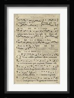 Vellum Songbook III Fine Art Print