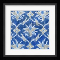 Royal Ikat II Framed Print
