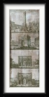 Architectural Survey I Framed Print