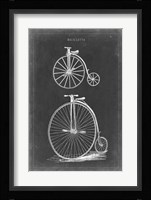Vintage Bicycles I Framed Print