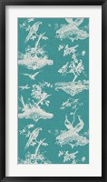 Toile in Turquoise Fine Art Print