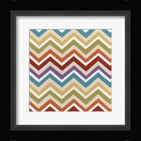 Retro Pattern II Framed Print