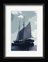 Caribbean Vessel I Fine Art Print