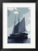 Caribbean Vessel I Fine Art Print