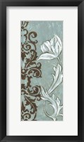 Floral and Damask II Fine Art Print