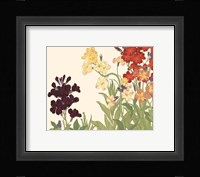 Small Japanese Flower Garden I Fine Art Print