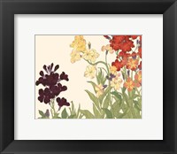 Small Japanese Flower Garden I Fine Art Print