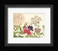 Small Japanese Flower Garden II Fine Art Print
