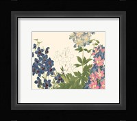 Small Japanese Flower Garden III Fine Art Print