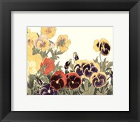 Small Japanese Flower Garden V Fine Art Print