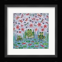 Frog Pond Framed Print