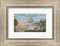 Capitol Building, Washington, D.C. Fine Art Print