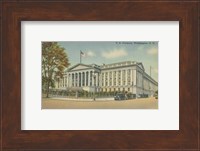 Treasury Building, Washington, D.C. Fine Art Print
