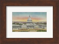 Capitol Panoramic, Washington, D.C. Fine Art Print
