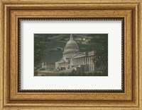 Capitol Building at Night Fine Art Print