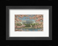 Lincoln Memorial & Cherry Blossoms Fine Art Print