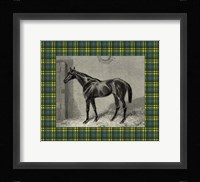 Equestrian Plaid II Fine Art Print