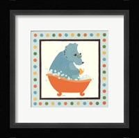 Rub-A-Dub Dino III Framed Print