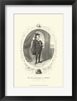 Hamlet - oval Framed Print