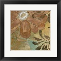 Cropped Floral Abstraction I Fine Art Print