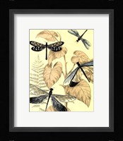 Spa Dragonflies in Nature II Framed Print