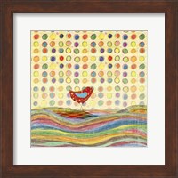 Feathers, Dots & Stripes VII Fine Art Print