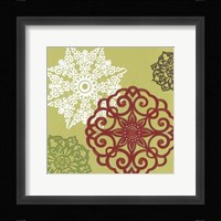 Winter Lace I Framed Print
