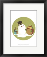 Happy Owlidays I Framed Print
