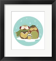 Happy Owlidays II Framed Print